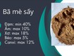 Bã mè 40 đạm yiy