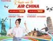 Bay châu âu cùng air china deal nóng, chớp ngay