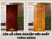 Cửa gỗ công nghiệp mới nhất tháng 5/2025