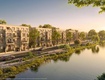 Biệt thự song lập 228m giá 44 tỷ, xây thô hoàn thiện mặt ngoài vinhomes...