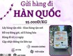 Gửi hàng đi hàn quốc tiến việt express