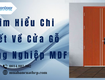 Tìm hiểu chi tiết về cửa gỗ công nghiệp mdf