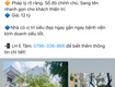 Mrs Tâm Bán nhà 3 tầng vị trí KIM CƯƠNG mặt đường Hai Bà Trưng, Lê Chân, Hải...