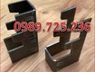 Cánh sử dụng ngàm âm dương 25x50 , pát sắt âm dương 25x50 