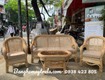Bàn ghế sofa mây mắt cáo