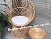 Ghế đơn mây đọc sách phòng ngủ