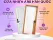 Cửa nhựa abs hàn quốc sang trọng, bền bỉ