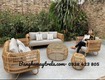 Sofa tổ yến hiện đại mây nhựa