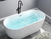Bồn tắm nằm oval nhựa acrylic cao cấp mtbt 01