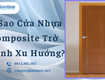 Vì sao cửa nhựa composite trở thành xu hướng