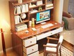 Bàn học sinh gỗ cao su ghép hiện đại, thanh lịch