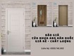 Báo giá cửa nhựa abs hàn quốc giá rẻ chất lượng