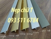 Nẹp t nhôm nẹp cầu thang chống trơn trượt nẹp v inox màu 