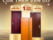 Cửa thép vân gỗ an toàn 
