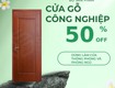 Cửa gỗ công nghiệp 