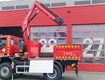 Cẩu gập thủy lực fassi lắp trên xe tải 