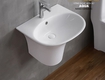 Lavabo Treo Tường Cao Cấp CODOR LA02 