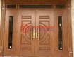 Cửa thép vân gỗ 