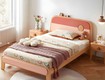 Giường Ngủ Trẻ Em Gỗ Sồi Ghép Phủ Sơn Tinh Tế, Hiện Đại 