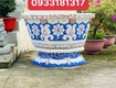 Nghệ nhân dán miễng sành sứ   ốp sành   chuyên chậu hoa...