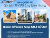 Hãng Qatar Airways mở kho ưu đãi bay khắp thế giới 