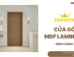 Cửa Gỗ MDF Laminate tại Bình Chánh   Chất Lượng   Giá Cả 