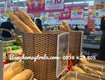 Giỏ đựng đồ mây nhựa giá rẻ 