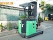 Xe nâng điện đứng lái giá chỉ 1   tiểu học 