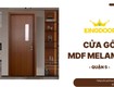 Cửa Gỗ MDF Melamine Tại Quận 5   Tư Vấn Chọn Mẫu Phù Hợp 
