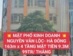 Giá tốt cho thuê nhà mặt phố Nguyễn Văn Lộc, Hà Đông 163m x 4 tầng,...