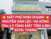 Giá tốt cho thuê nhà mặt phố nguyễn văn lộc, hà đông 70m ...