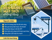 Đèn năng lượng mặt trời không sáng   5 nguyên nhân và cách xử lý 