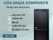 Cửa nhựa composite 