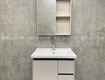 Tủ lavabo nhà tắm nhôm tổ ong màu kem 60cm mttn 7676