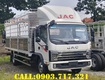 Xe tải jac n750e5 thùng mui bạt 6m2 
