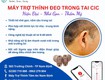 Máy trợ thính đeo trong tai thẩm mỹ cic 