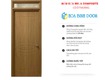 Mẫu cửa nhựa composite ô thoáng cho phòng ngủ, vệ sinh đẹp 