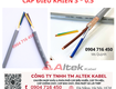 Dây cáp 3x0.5mm2 lõi đồng altek kabel đà nẵng, hà nội