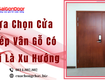 Lựa chọn cửa thép vân gỗ có phải là xu hướng
