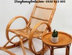 Ghế bập bênh mây tre đan nhỏ gọn