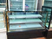 Tủ bánh kem kính vuông 3 tầng hiệu alaska dài 1m5 