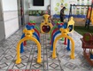 Cung chui nhựa mầm non, cồng chui mầm non bằng nhựa 