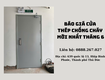 Báo giá cửa thép chống cháy mới nhất tháng 6