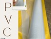 Màng nhựa pvc kẹp lưới polyester bạt che giá tốt