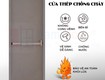 Cửa thép chống cháy ei60p