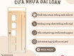 Cửa nhựa đài loan, đẹp ,bền, giá mềm cho ngôi nhà