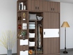 Tủ quần áo gỗ công nghiệp mdf 4 cánh cánh là lựa chọn lý tưởng...
