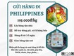 Gửi hàng đi philippines tiến việt express