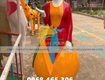 Tượng cổ tích bạch tuyết thạch sanh, cô tấm nhựa composite 