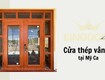Giá cửa thép vân gỗ tại Mỹ Ca, Cam Ranh 